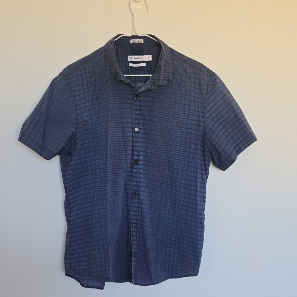 Calvin Klein Men's Blue Shirt